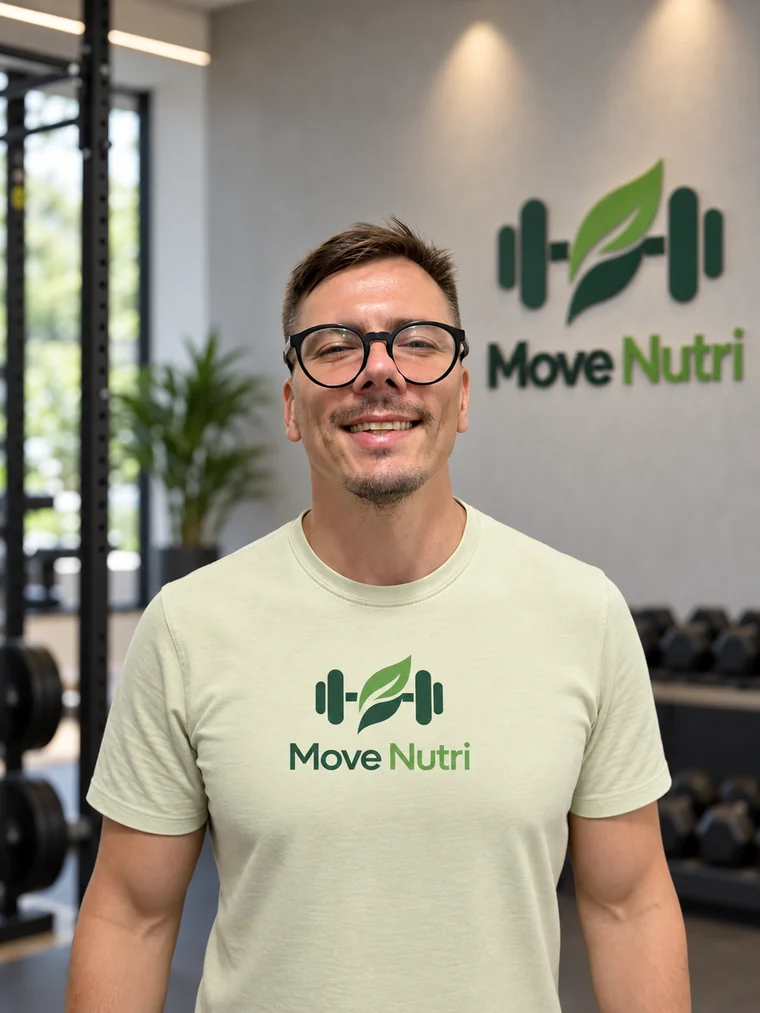 André Luptak, profissional à frente da área de treinamento da Move Nutri.